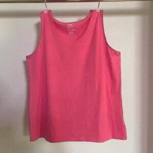 JMS Women’s Essentials V Neck Jersey Tank Top 3X -22W/24W